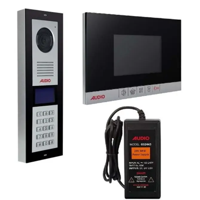 audio,netelsan görüntülü diyafon